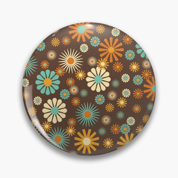 Item preview, Retro Floral Vibe – 70s Inspired Funky Pattern designed and sold by Fragy72.