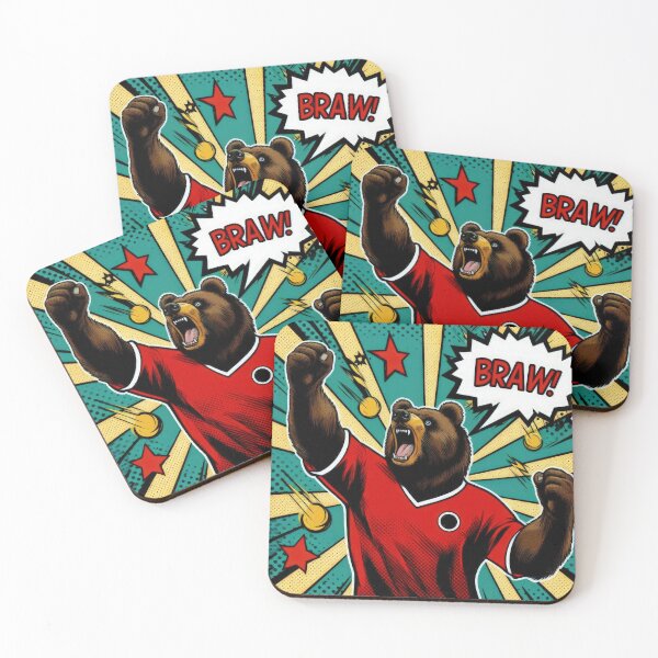 Item preview,  football soccer bear fan ,Sports,funny sports ,soccer art,animal playing soccer designed and sold by Expressions-Sel.