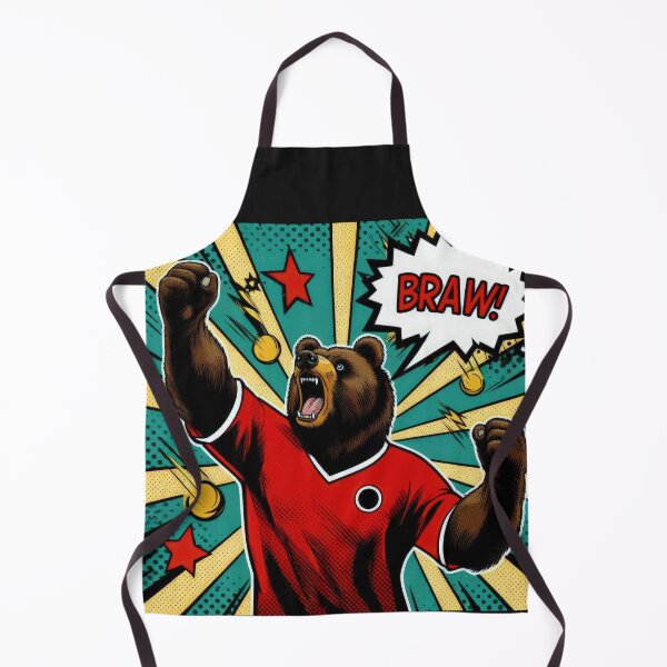 Item preview, football soccer bear fan ,Sports,funny sports ,soccer art,animal playing soccer designed and sold by Expressions-Sel.