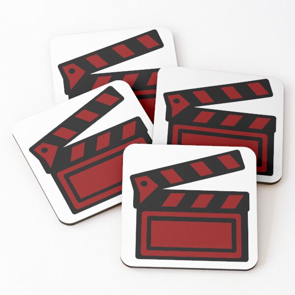 Item preview, Film Clapboard Icon – Cinematic Design for Movie Lovers designed and sold by matybrak.
