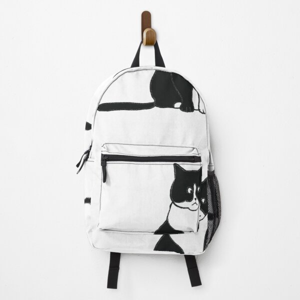 Item preview, black and white cat designed and sold by sonaadalian.