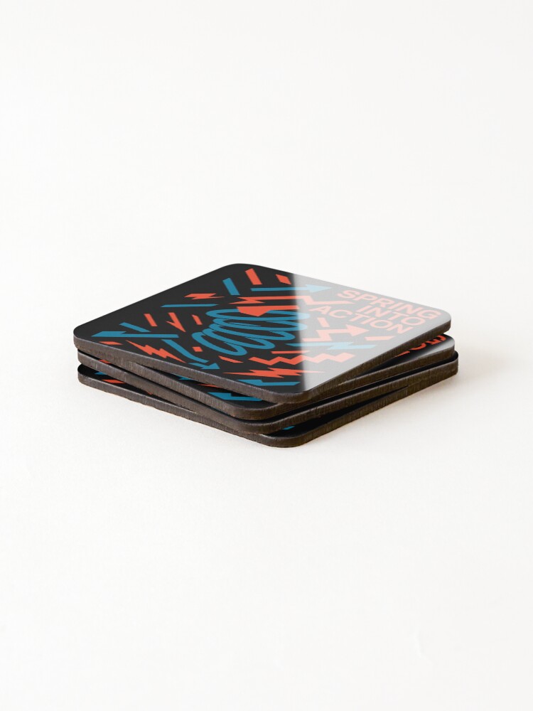 Thumbnail 4 of 5, Coasters (Set of 4), Spring Explosion designed and sold by ChristCentered.