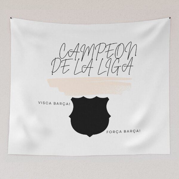 Item preview, Campeon Barça T-Shirt | FC Barcelona Champion Fan Apparel designed and sold by NCC-Store.
