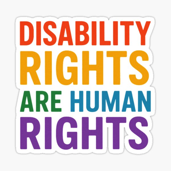 Item preview, Disability Flag Phrase designed and sold by Tauandesign.