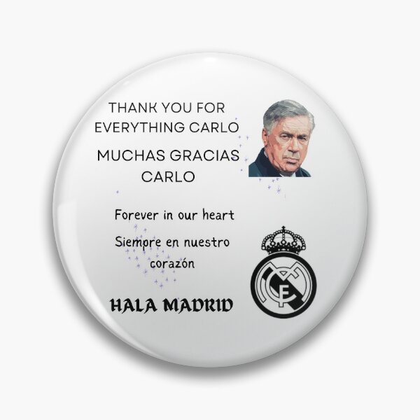 Item preview, Carlo Ancelotti Farewell T-Shirt | Legendary Coach Tribute Apparel designed and sold by NCC-Store.
