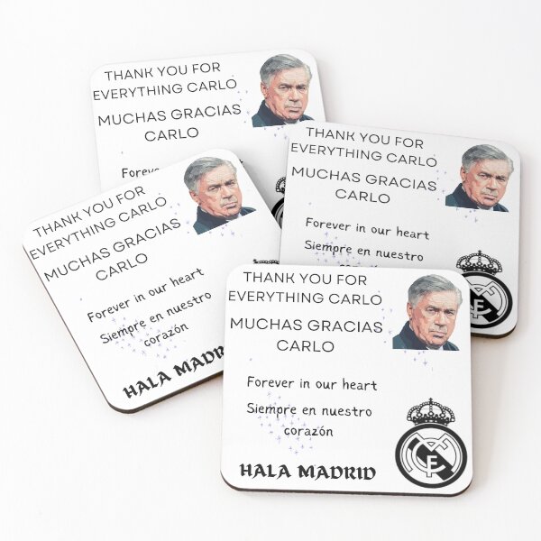 Item preview, Carlo Ancelotti Farewell T-Shirt | Legendary Coach Tribute Apparel designed and sold by NCC-Store.