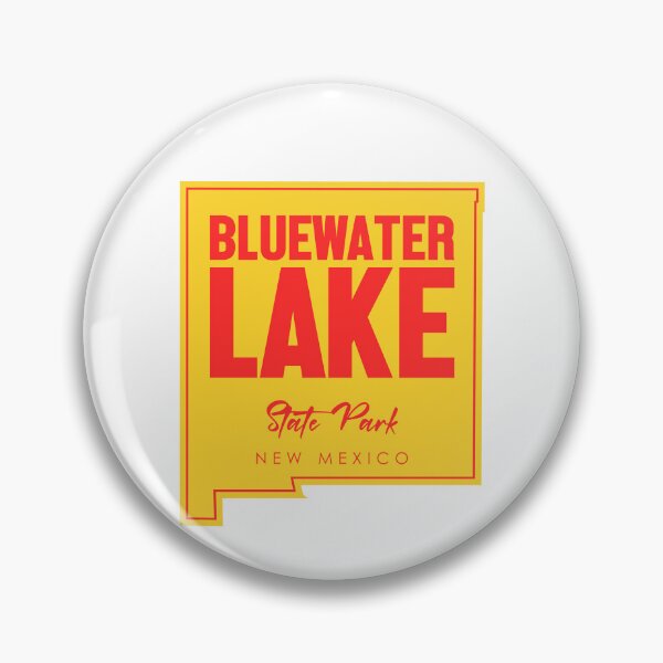Item preview, Bluewater Lake State Park New Mexico Map designed and sold by bivenart.
