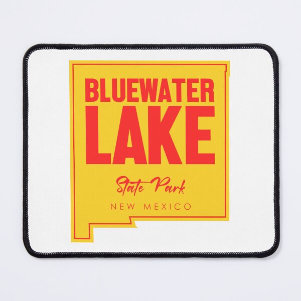 Item preview, Bluewater Lake State Park New Mexico Map designed and sold by bivenart.