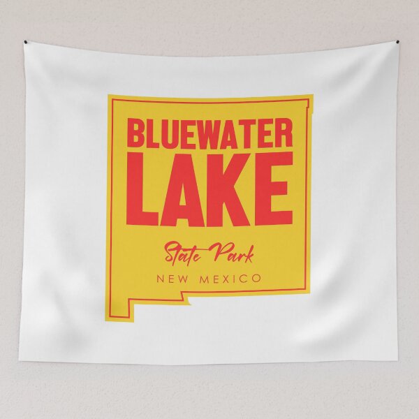 Item preview, Bluewater Lake State Park New Mexico Map designed and sold by bivenart.