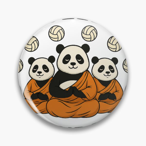 Item preview, Volley Pandas - Volleyball Team designed and sold by VestaDesigns.