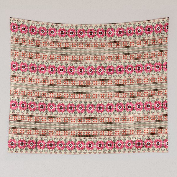 Item preview, Ethnic Geometric Fabric Design in Bold Colors. designed and sold by MNX.