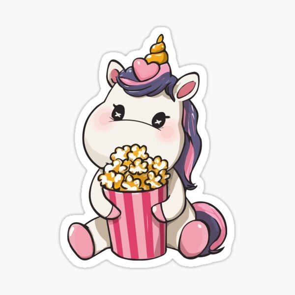 Artikel-Vorschau von Popcornicorn-Zeit, designt und verkauft von Frostlyn.