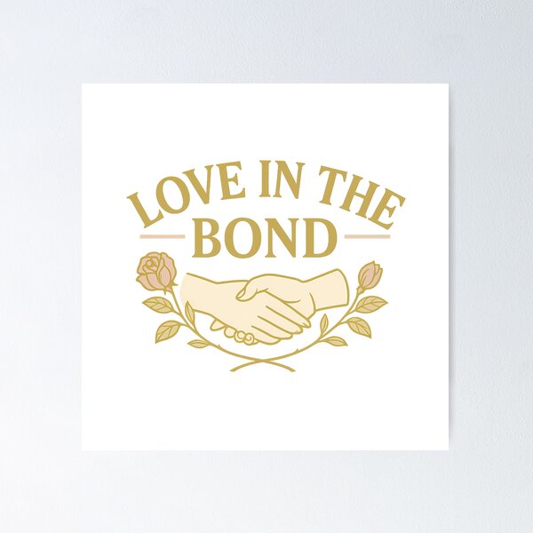 Item preview, Love in the Bond – Theta Vintage Sorority Art designed and sold by summer-loving.