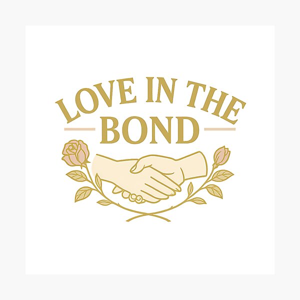 Item preview, Love in the Bond – Theta Vintage Sorority Art designed and sold by summer-loving.