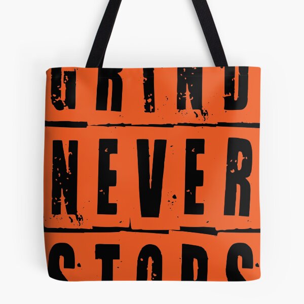 Item preview, Motivational Gym Quote | Grind Never Stops designed and sold by typoinspired.