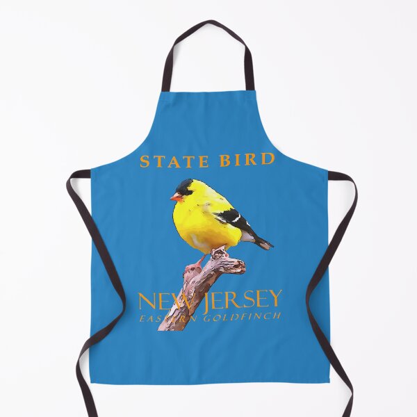 Item preview, New Jersey Territory Bird The Eastern Goldfinch 3 designed and sold by taiche.
