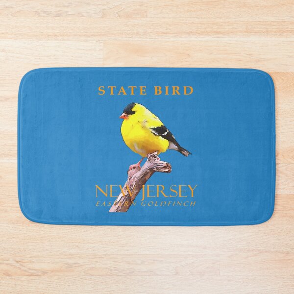 Item preview, New Jersey Territory Bird The Eastern Goldfinch 3 designed and sold by taiche.