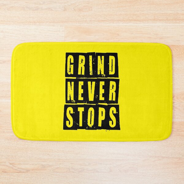 Item preview, Motivational Gym Quote | Grind Never Stops designed and sold by typoinspired.