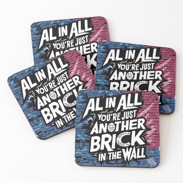 Item preview, All in all you're just another brick in the wall designed and sold by whatthefoxsays.