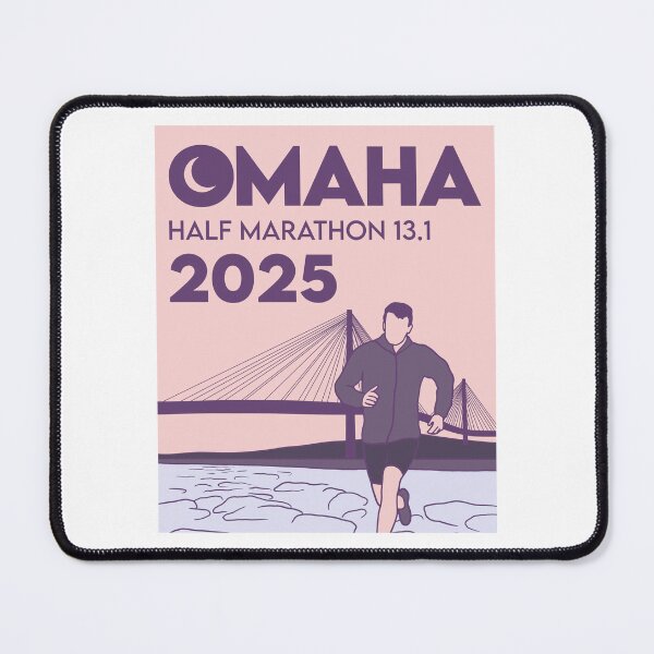Item preview, Omaha Half Marathon – 2025 designed and sold by Moritz Schwäble.