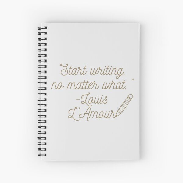 Item preview, Writing Quote designed and sold by ThreadSass.