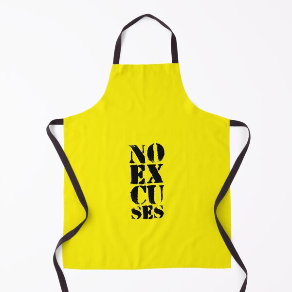 Item preview, Motivational Gym Quote | NO Excuses designed and sold by typoinspired.