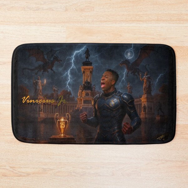Item preview, "Vinicius Jr.: The Epic Champion – 15 Trophies of Glory" designed and sold by AnastasioManuel.