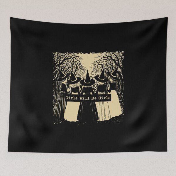 Item preview, Witch Girls Will Be Girls designed and sold by vintagearttee.