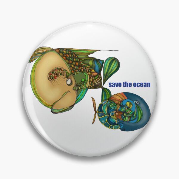 Item preview, save the ocean designed and sold by 42o8design.