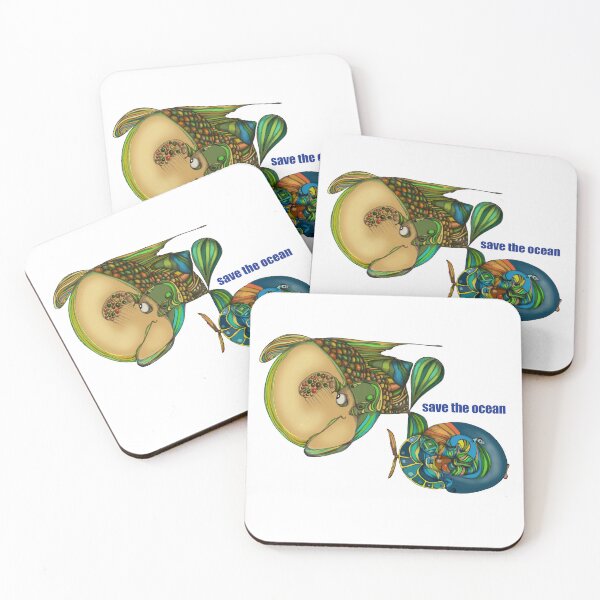 Item preview, save the ocean designed and sold by 42o8design.