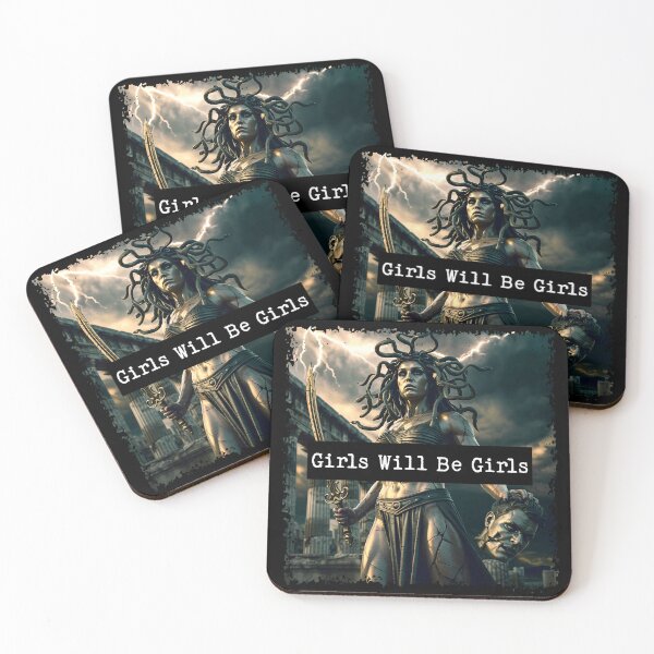 Item preview, Medusa Witch Girls Will Be Girls designed and sold by vintagearttee.