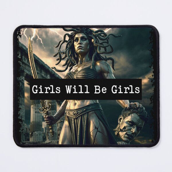 Item preview, Medusa Witch Girls Will Be Girls designed and sold by vintagearttee.