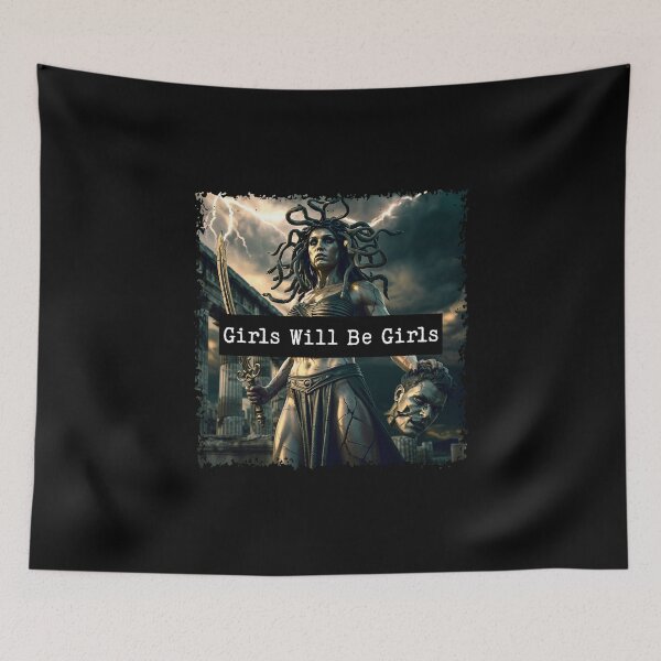 Item preview, Medusa Witch Girls Will Be Girls designed and sold by vintagearttee.