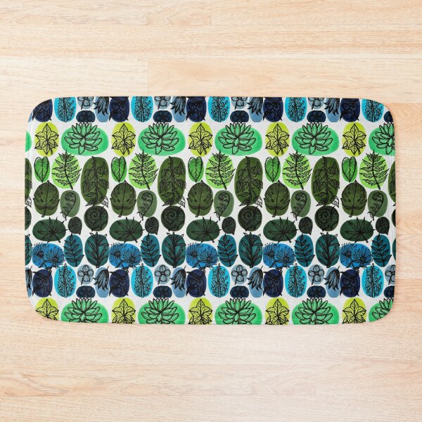 Item preview, Botanical Circles - Cool Tones designed and sold by StudioRosebud.