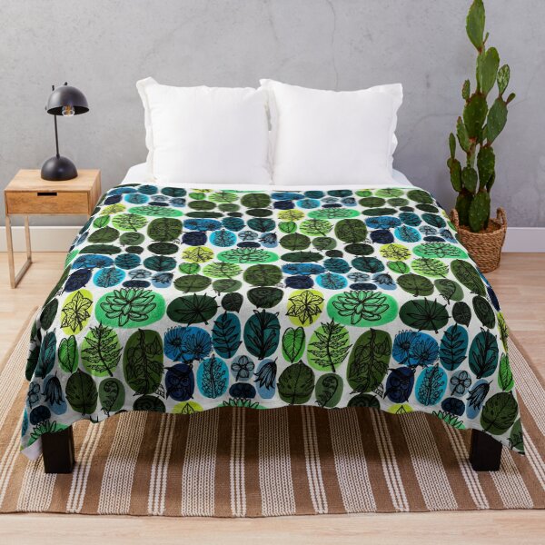 Item preview, Botanical Circles - Cool Tones designed and sold by StudioRosebud.
