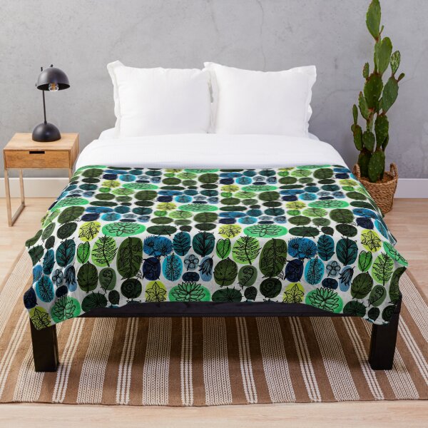 Item preview, Botanical Circles - Cool Tones designed and sold by StudioRosebud.