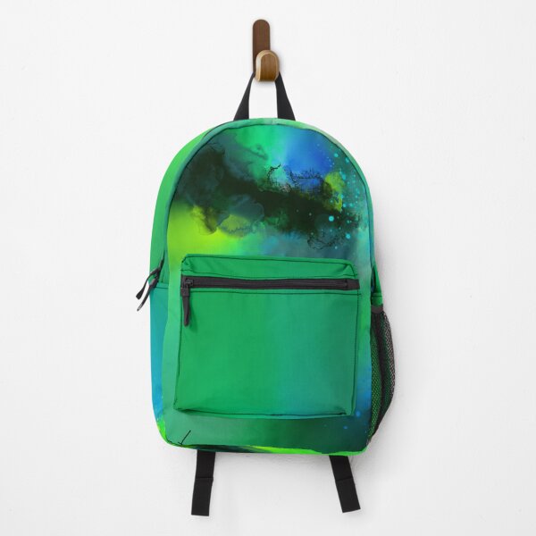 Item preview, Emerald Dreamscape - Green Blue Abstract designed and sold by Joey Santiago.