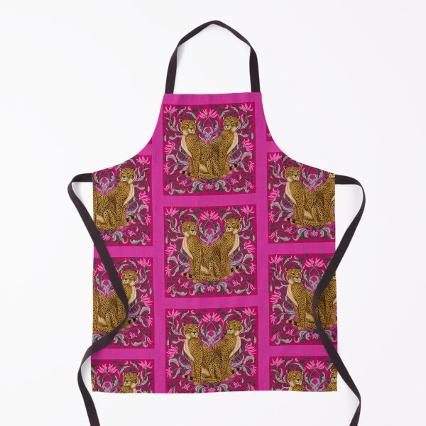 Item preview, Leopard Fuchsia Floral designed and sold by lauragraves.