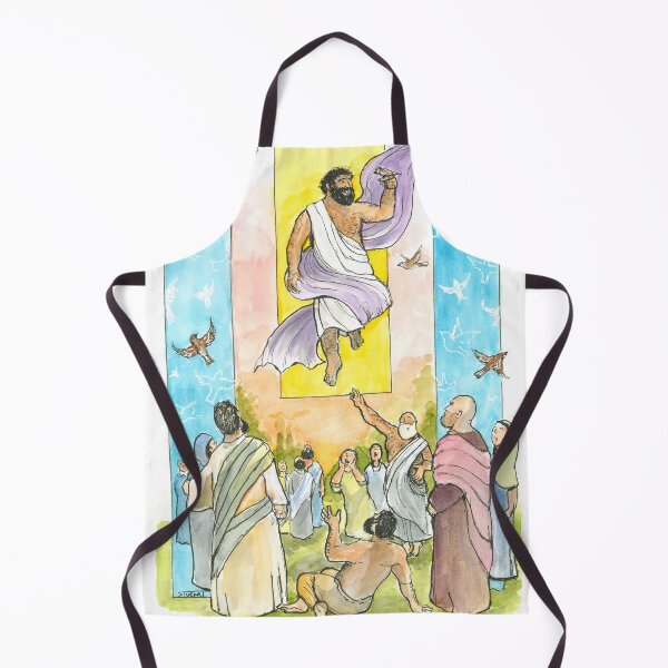 Item preview, The Ascension of Jesus, Attended by Sparrows designed and sold by Bearnabas.