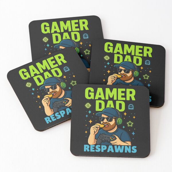 Item preview, Gamer Dad Respawn Mode: Funny Father’s Day Gaming Art designed and sold by elynne9.