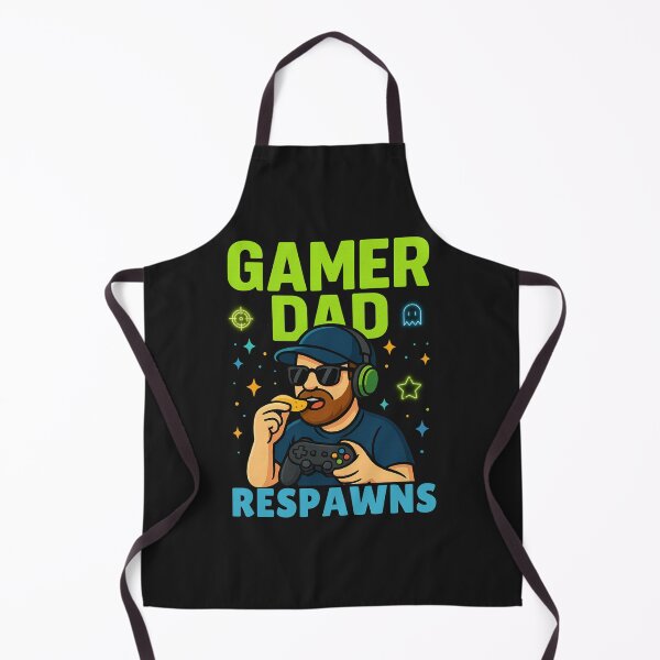 Item preview, Gamer Dad Respawn Mode: Funny Father’s Day Gaming Art designed and sold by elynne9.