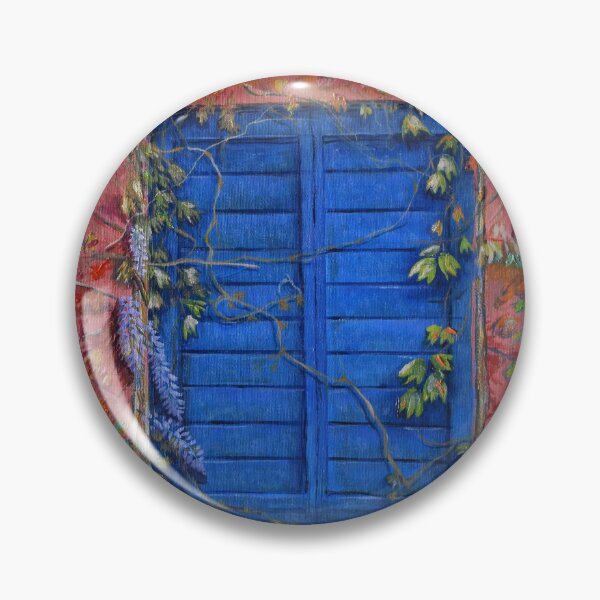 Item preview, Oil Painting - Blue Window 14" x 18" designed and sold by Igor Pozdnyakov.