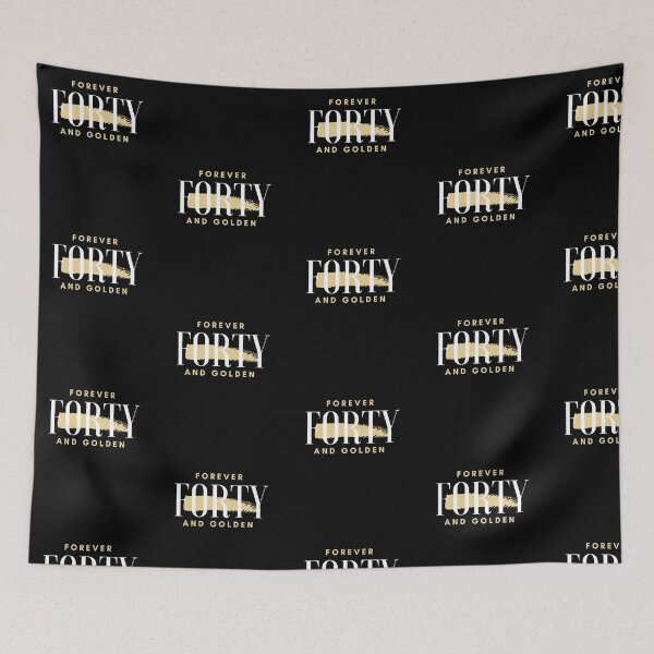 Item preview, Forever Forty And Golden designed and sold by Enhanceinner “Living The Life”.