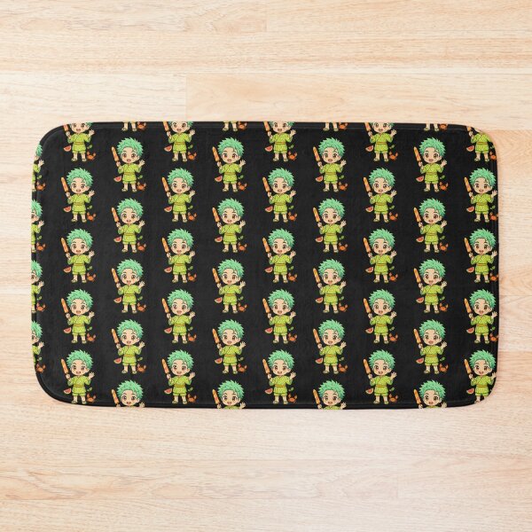 Item preview, Citrus Slicer - Chibi Boy with Mint Green Spiky Hair and Lime Yukata | Summer Anime Kawaii Design designed and sold by ColorSplash123.
