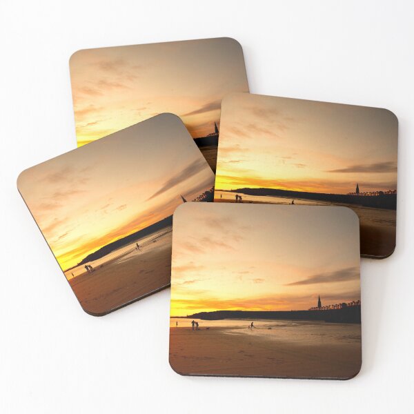 Item preview, Long Shadows at Cullercoats Bay Sunrise  designed and sold by Violaman.