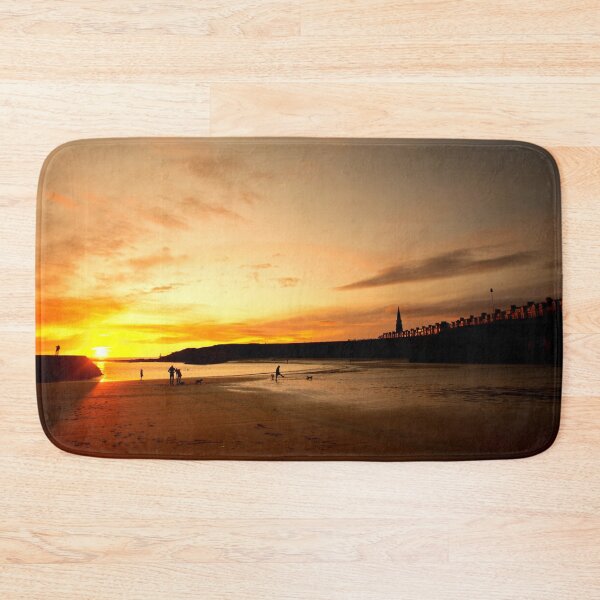 Item preview, Long Shadows at Cullercoats Bay Sunrise  designed and sold by Violaman.