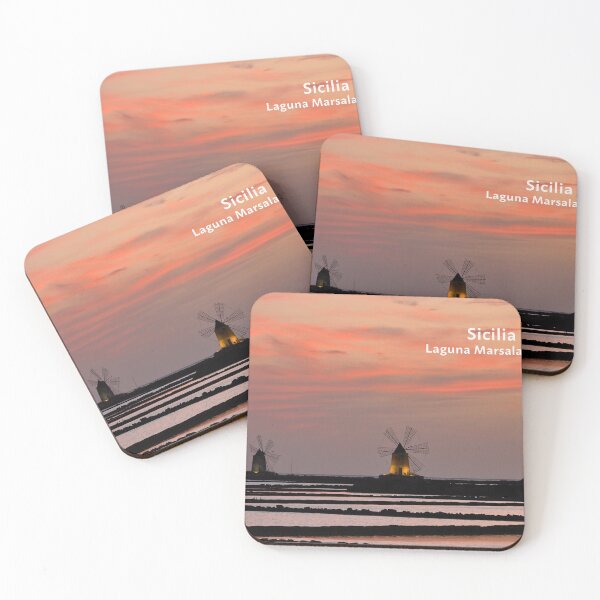 Item preview, Sicily, Sicilia, Italia - Saline of the Laguna Marsala designed and sold by studio838.