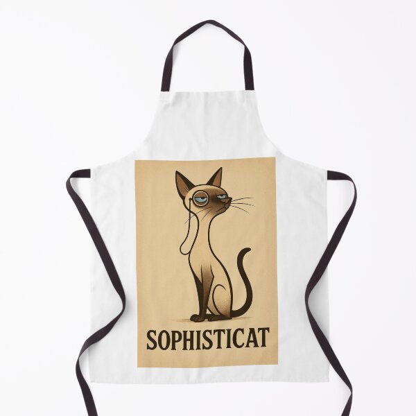 Item preview, Posh Cat Siamese Cat is in charge designed and sold by ElGordeaux.