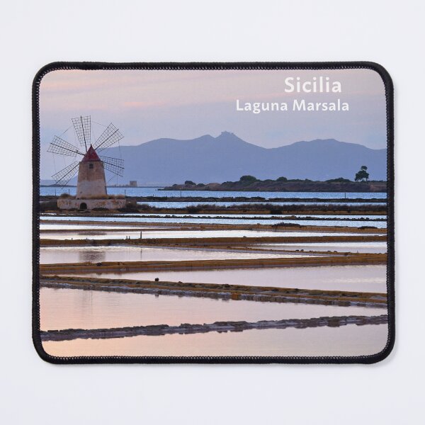 Item preview, Sicily, Sicilia, Italia - Saline of the Laguna Marsala designed and sold by studio838.