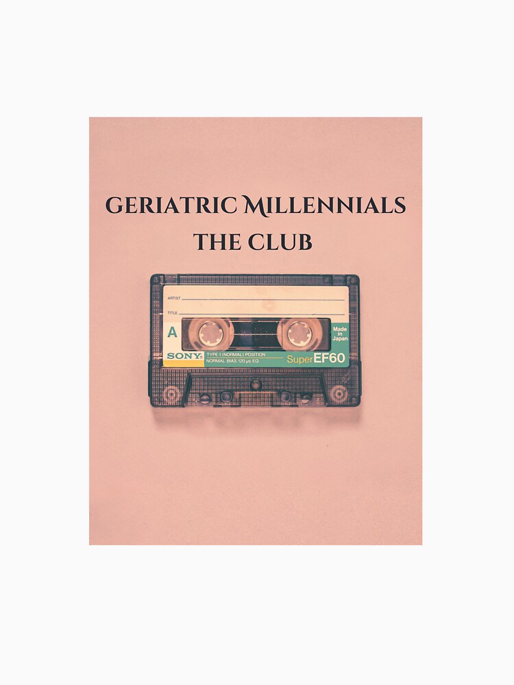 Thumbnail 7 of 7, Classic T-Shirt, Geriatric Millennial Tape Ediiton designed and sold by NicRR.